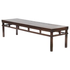 Console Table, Elm Wood