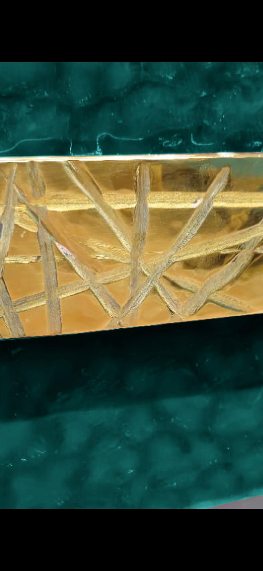 Console table for dressing table or entrance with Murano Justfurnituress Design in vendita 2