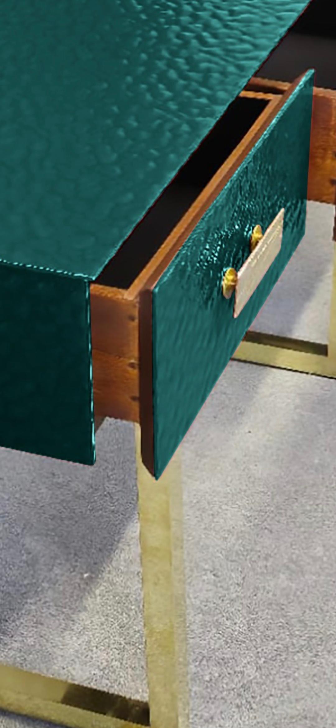 Console table for dressing table or entrance with Murano Justfurnituress Design in vendita 3