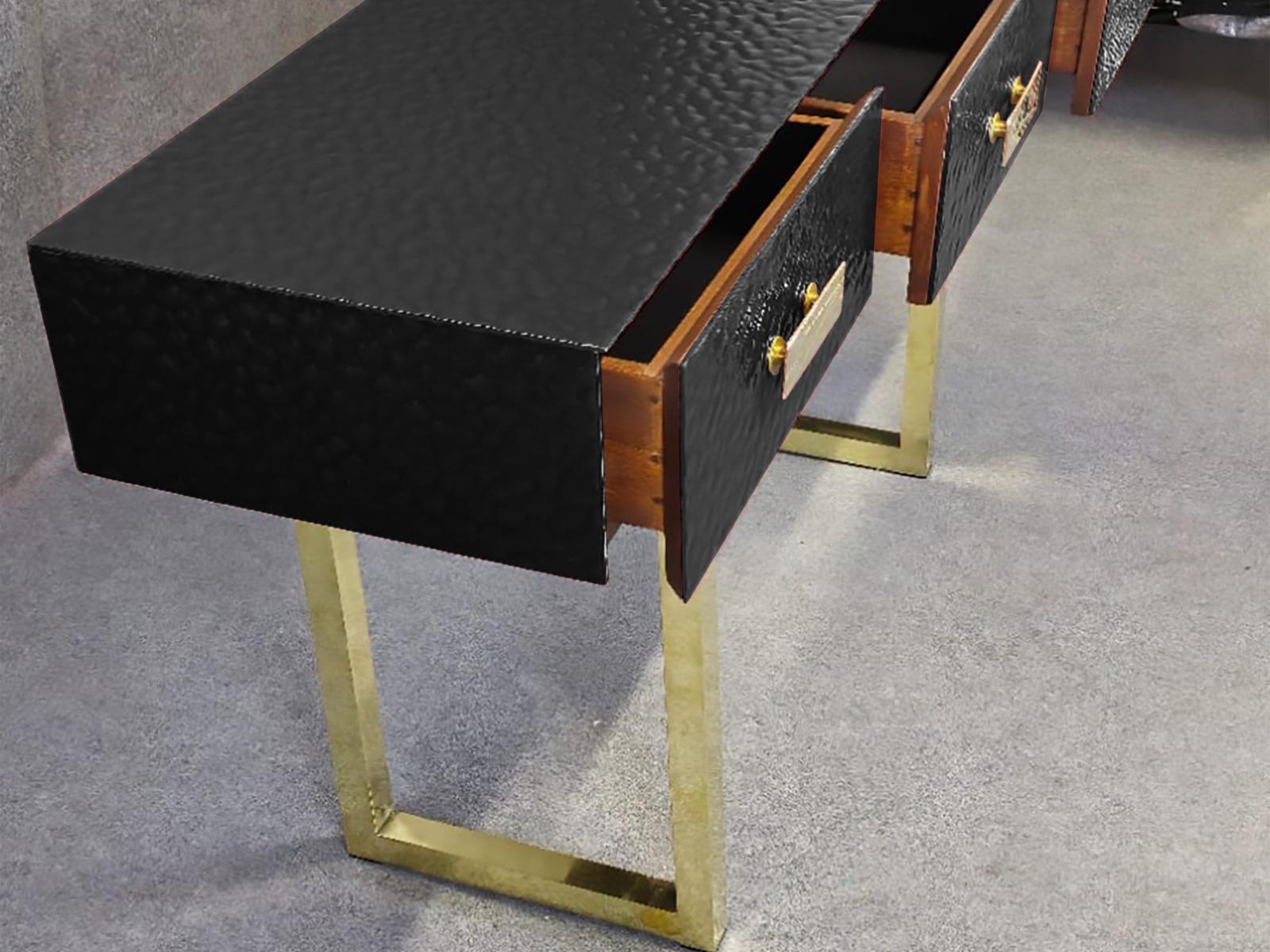 Console table for dressing table or entrance with Murano  Justfurnituress Design in vendita 3