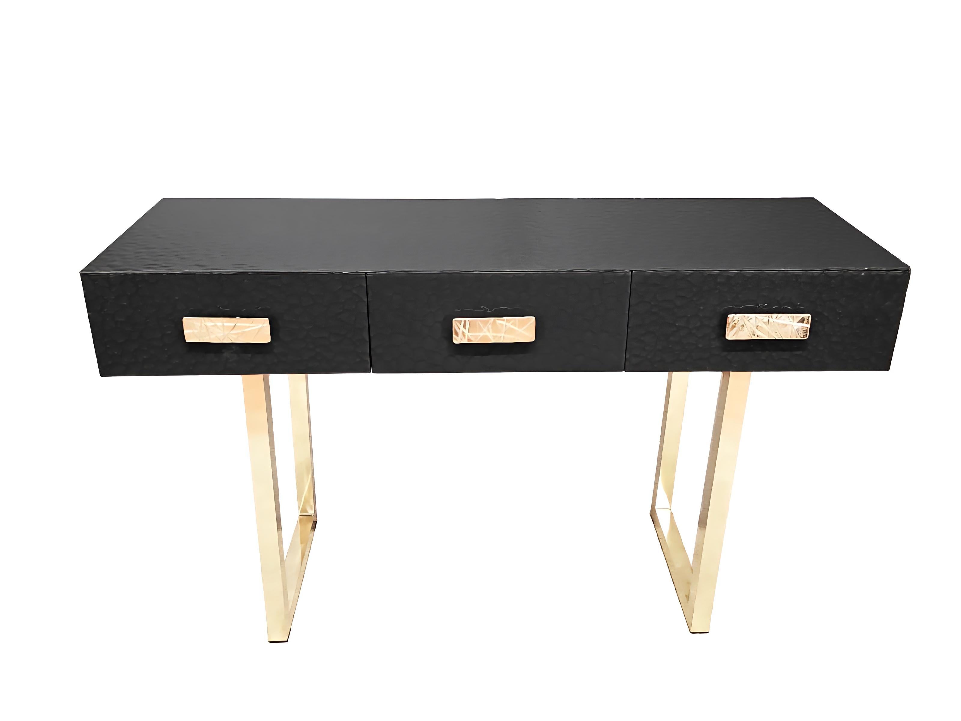Console table for dressing table or entrance with Murano  Justfurnituress Design in vendita 5