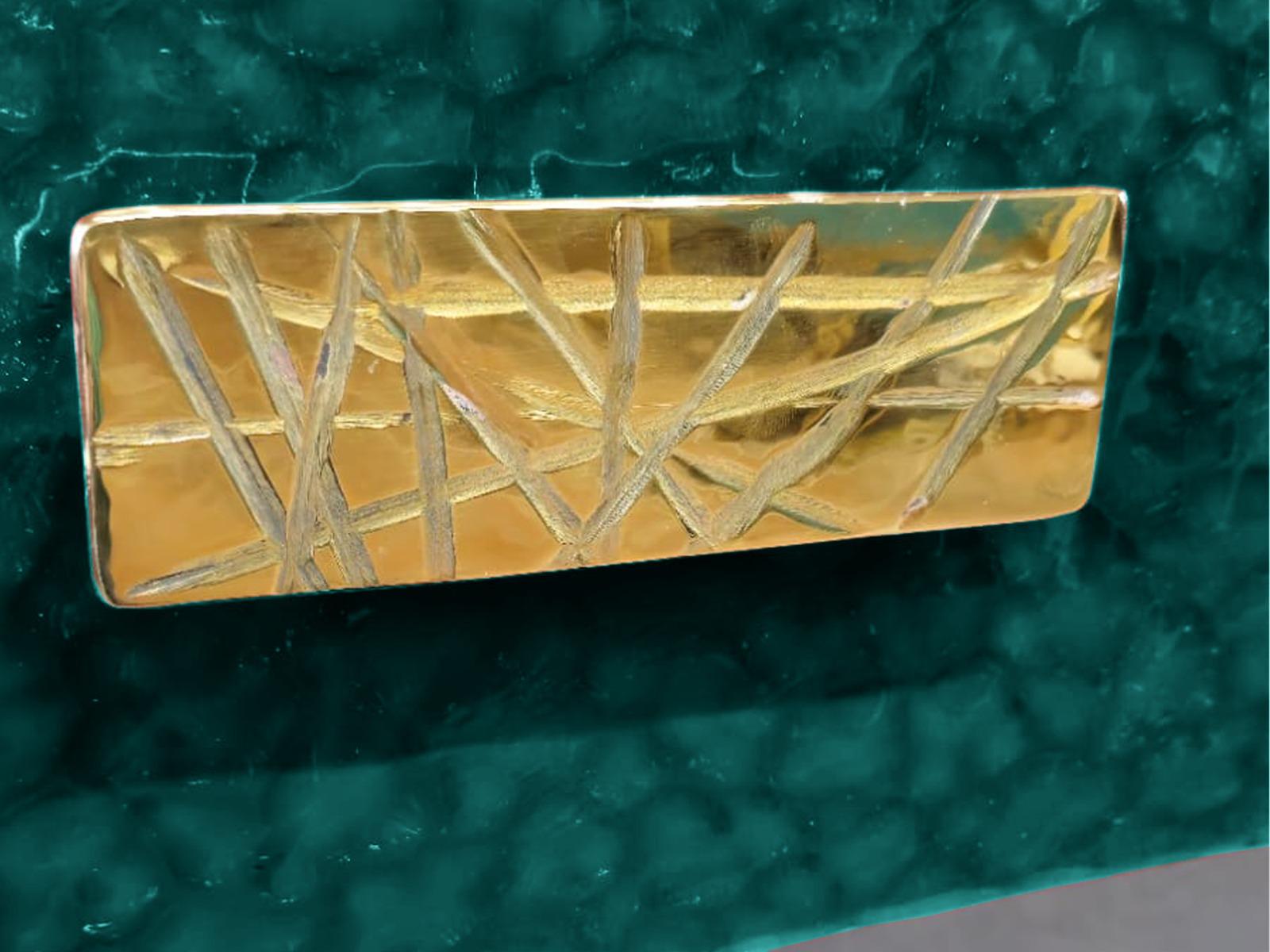 Mid-Century moderno Console table for dressing table or entrance with Murano Justfurnituress Design in vendita