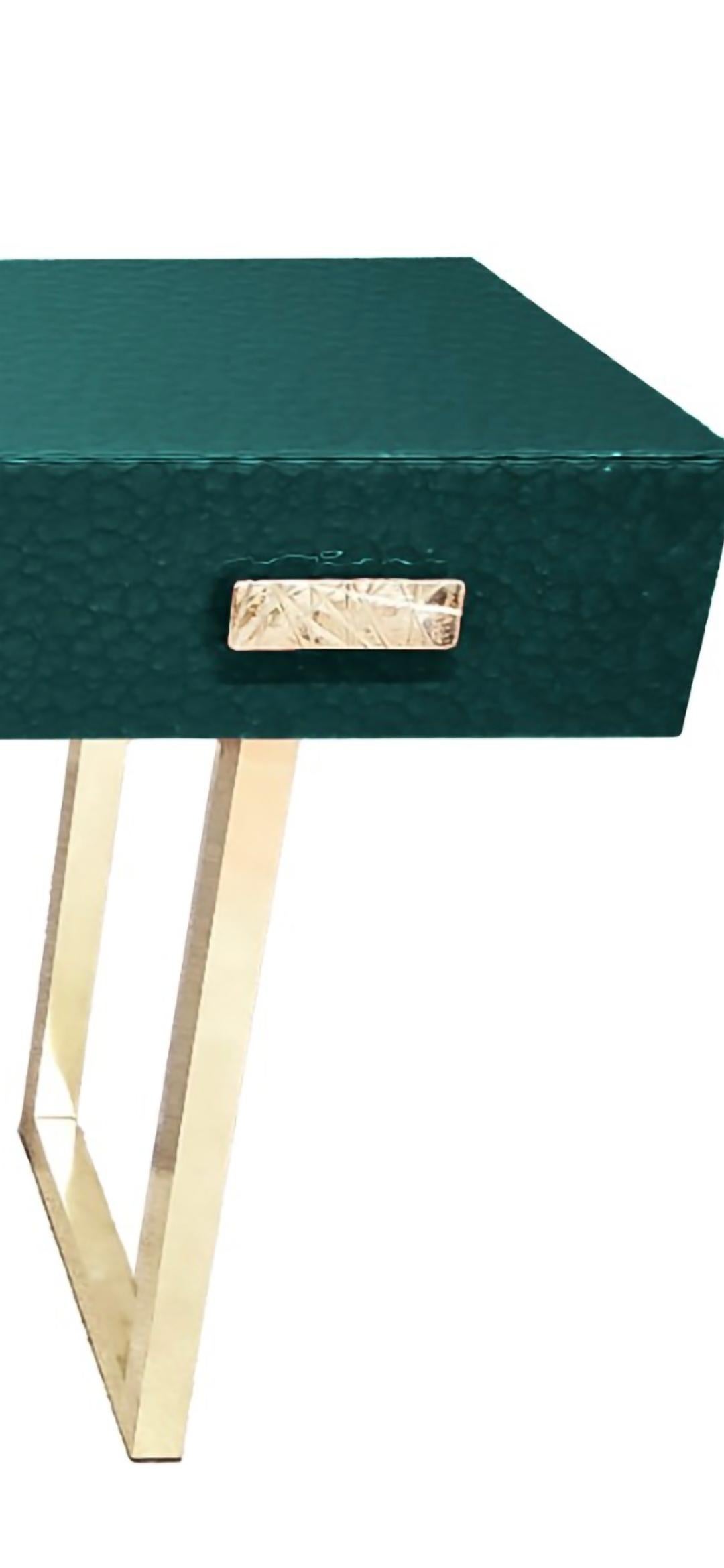 Periodo contemporaneo Console table for dressing table or entrance with Murano Justfurnituress Design in vendita