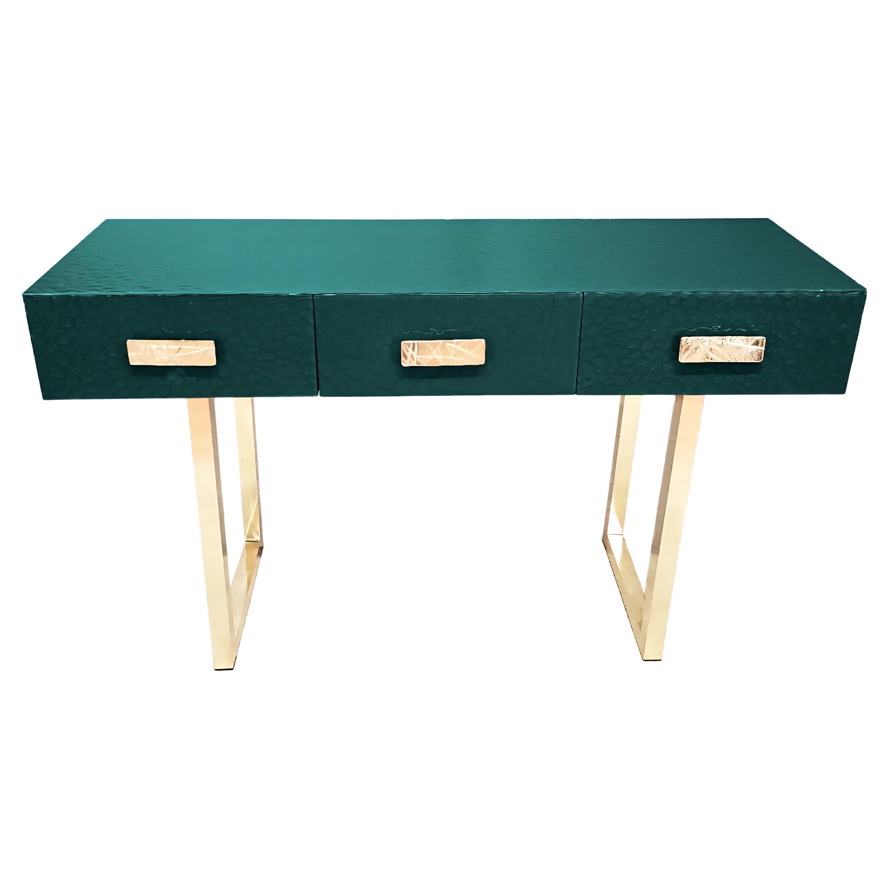 Console table for dressing table or entrance with Murano Justfurnituress Design