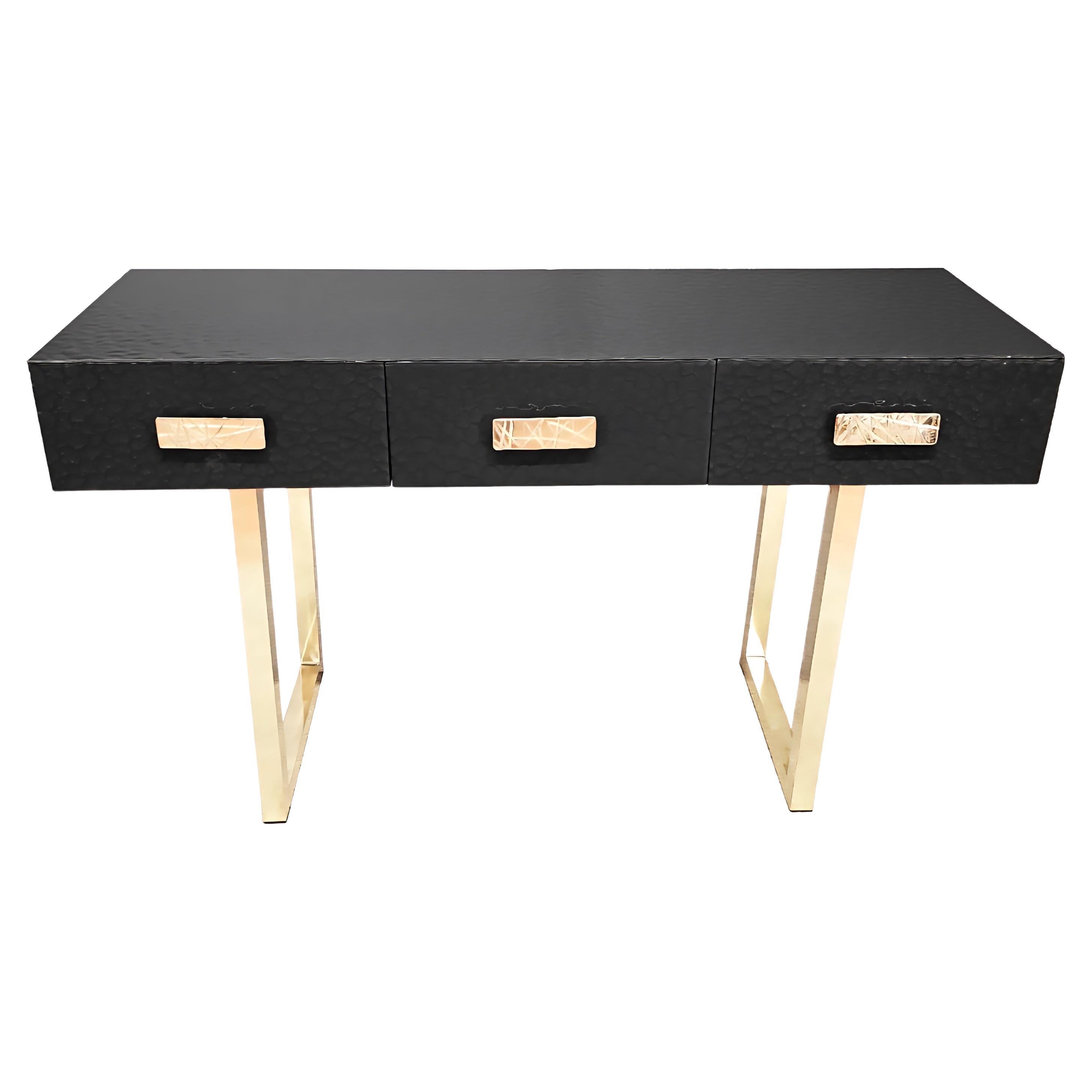 Console table for dressing table or entrance with Murano  Justfurnituress Design