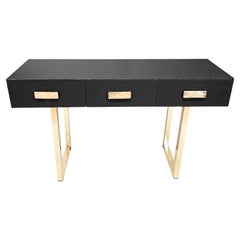 Console table for dressing table or entrance with Murano  Justfurnituress Design