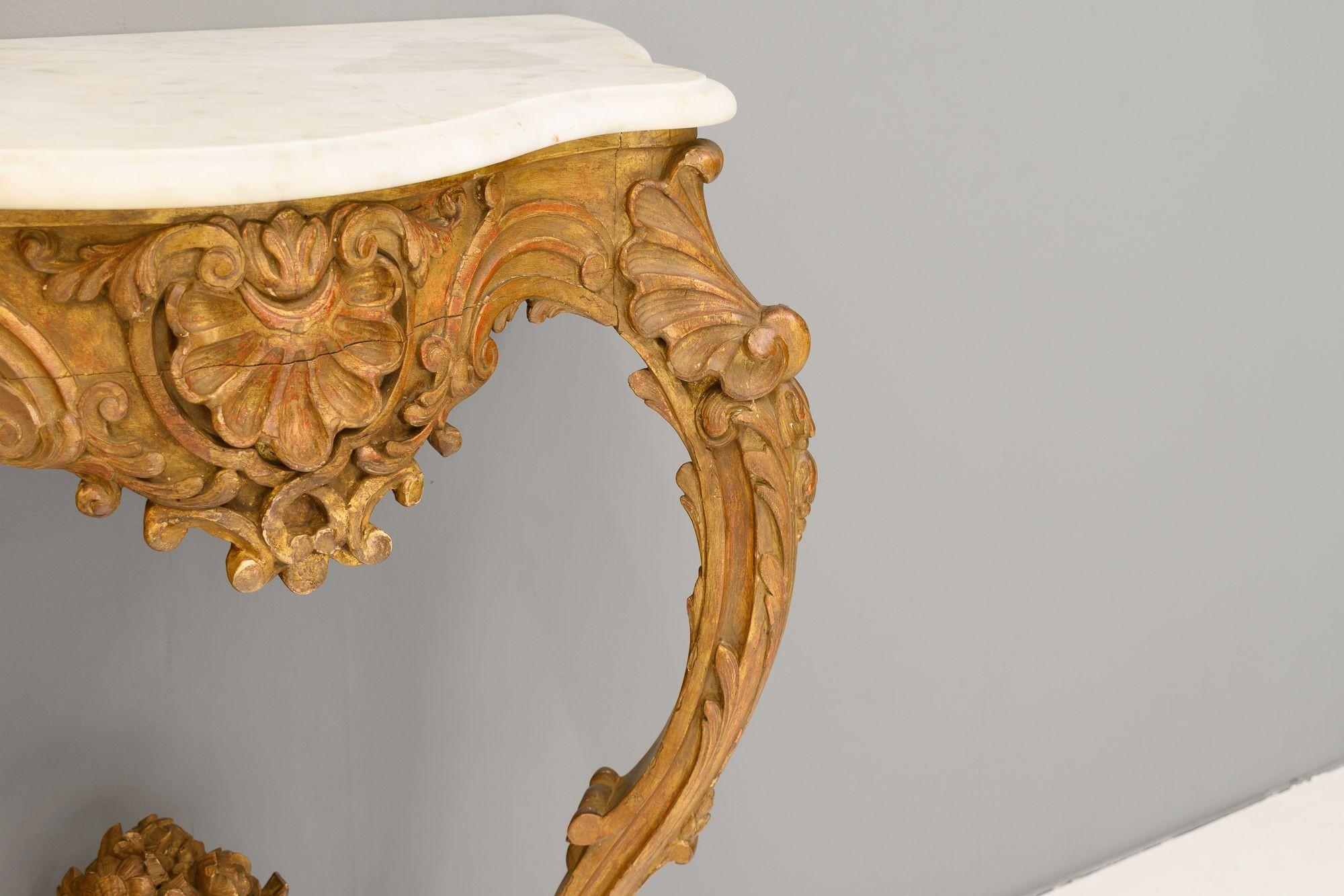 Late 19th Century Console Table For Sale