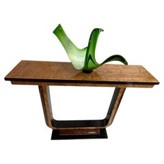 Console Table, France, Art Deco in Wood 1925