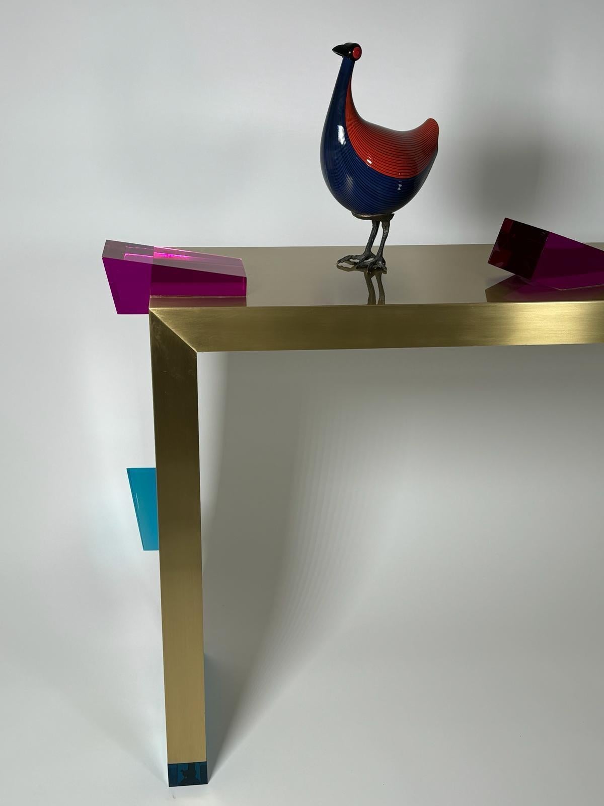 Console Table Future Pyrite Model by Studio Superego, Italy For Sale 4