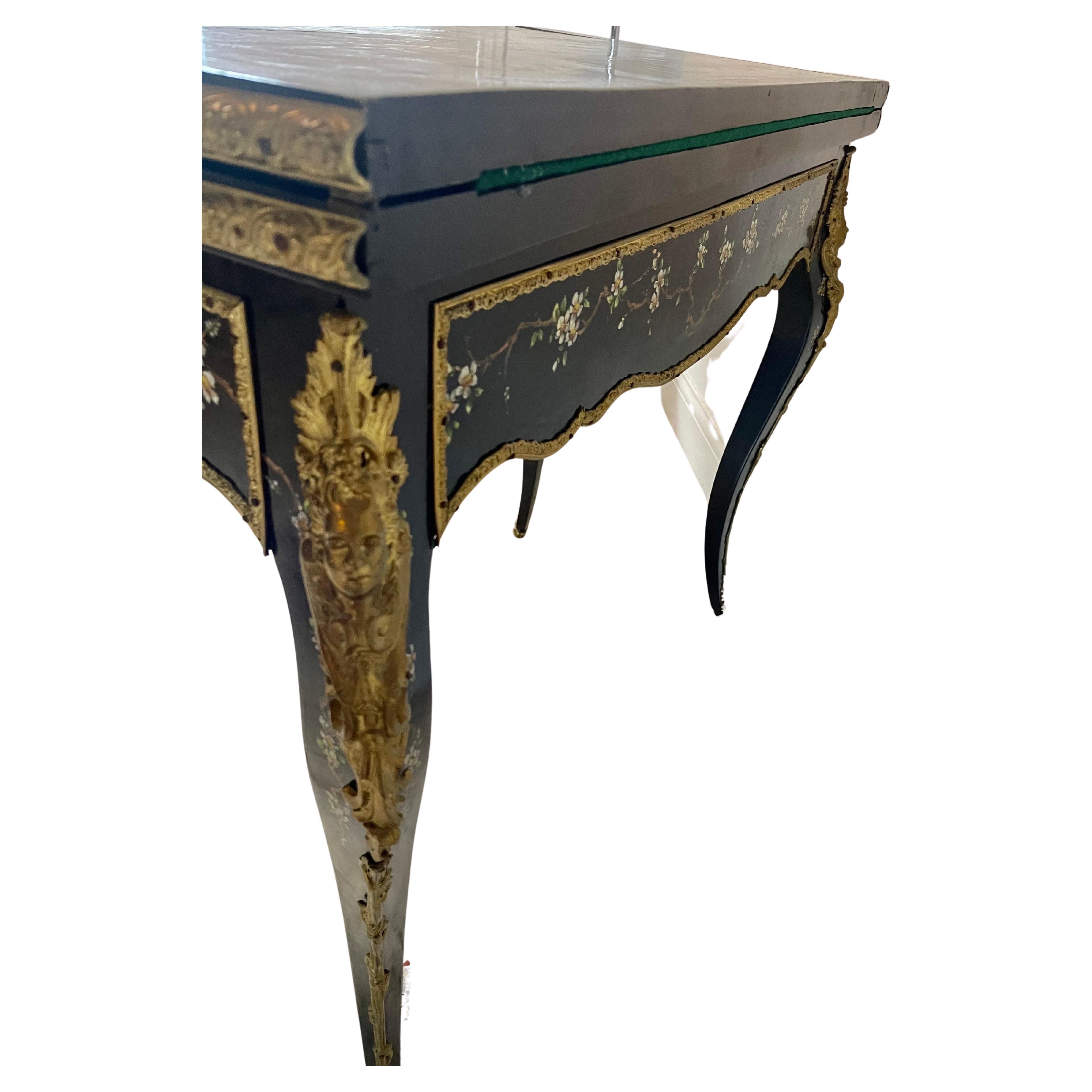 Console Table Game 19th French Napoleon III For Sale 7