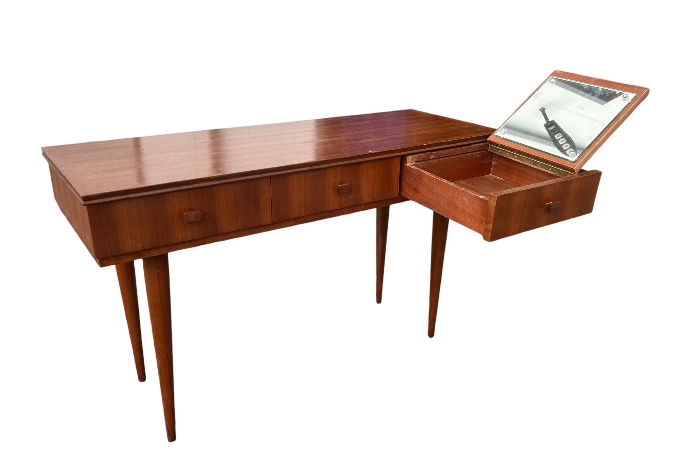 20th Century console table Gaston Poisson For Sale