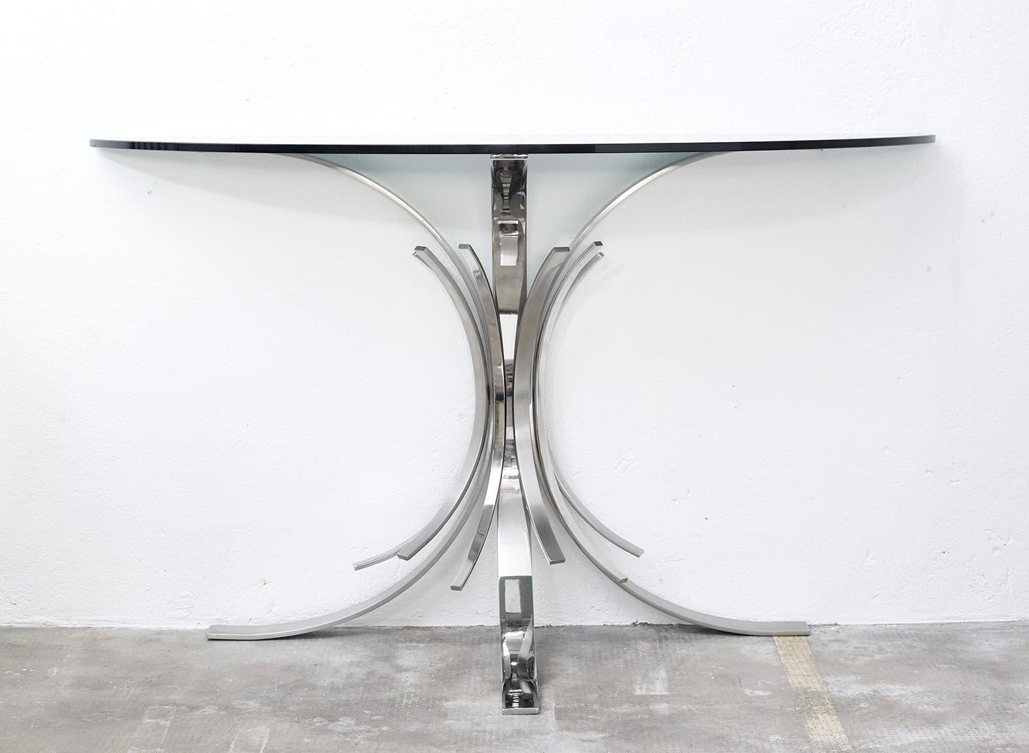 French design stainless steel console 