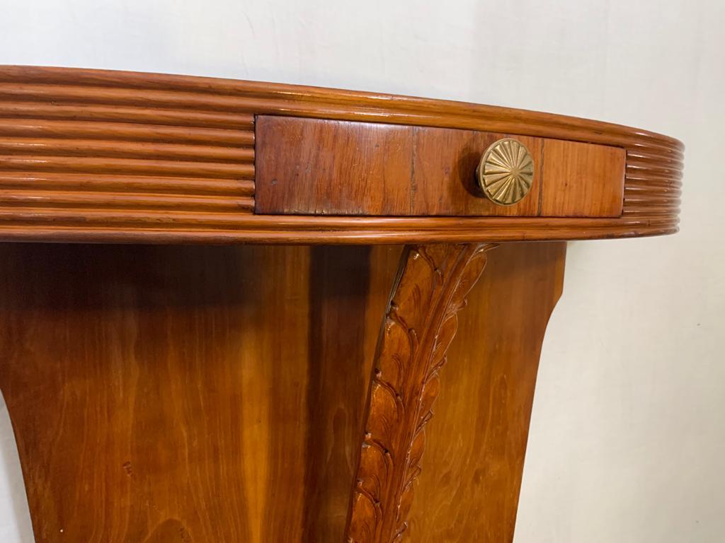 Console Table in Cherry & Walnut by Paolo Buffa, 1930s 1