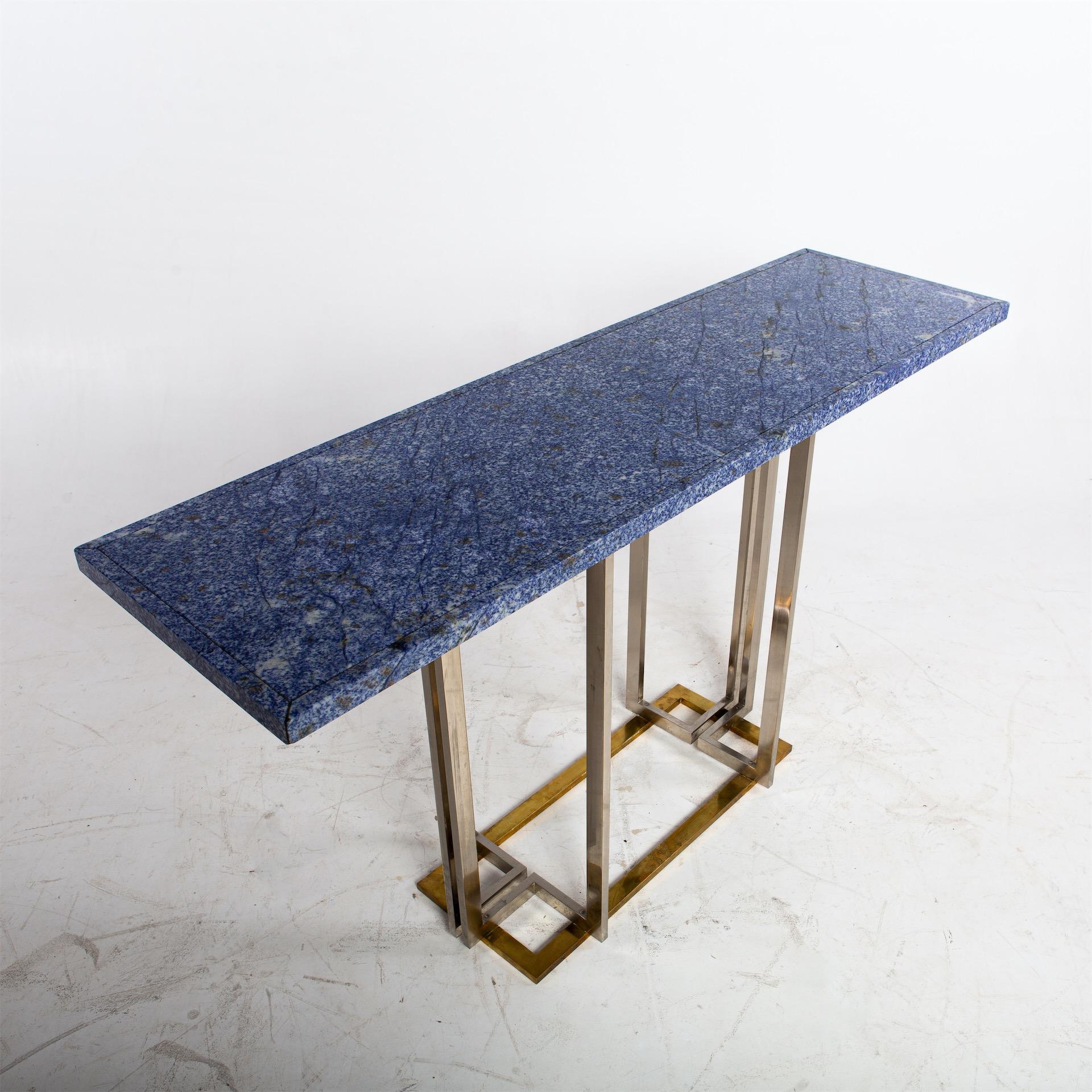 Console Table in the Style of Romeo Rega, Italy, 1970s In Good Condition In Greding, DE