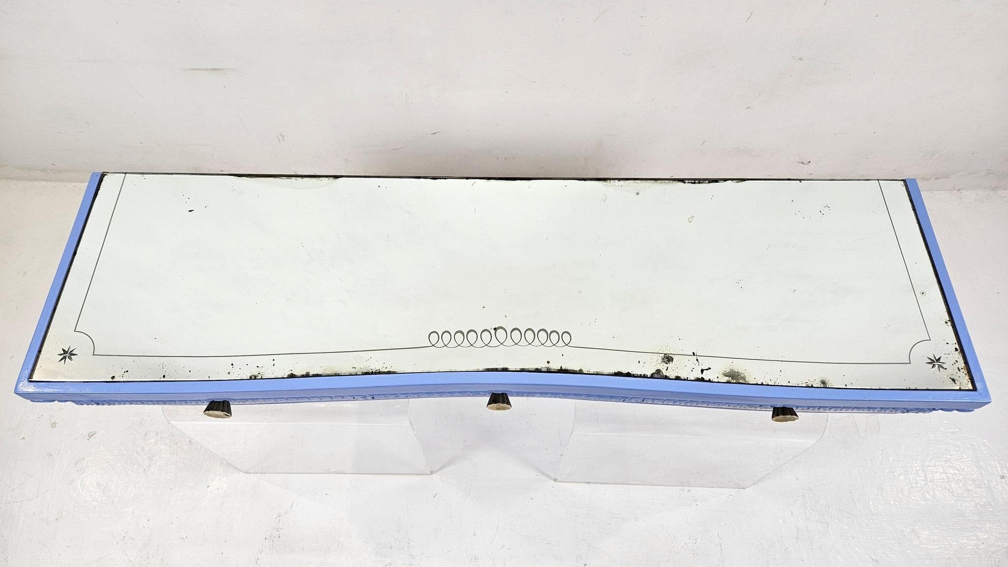 Mesa Consola Italia Años 40 Moderno de mediados de siglo en venta