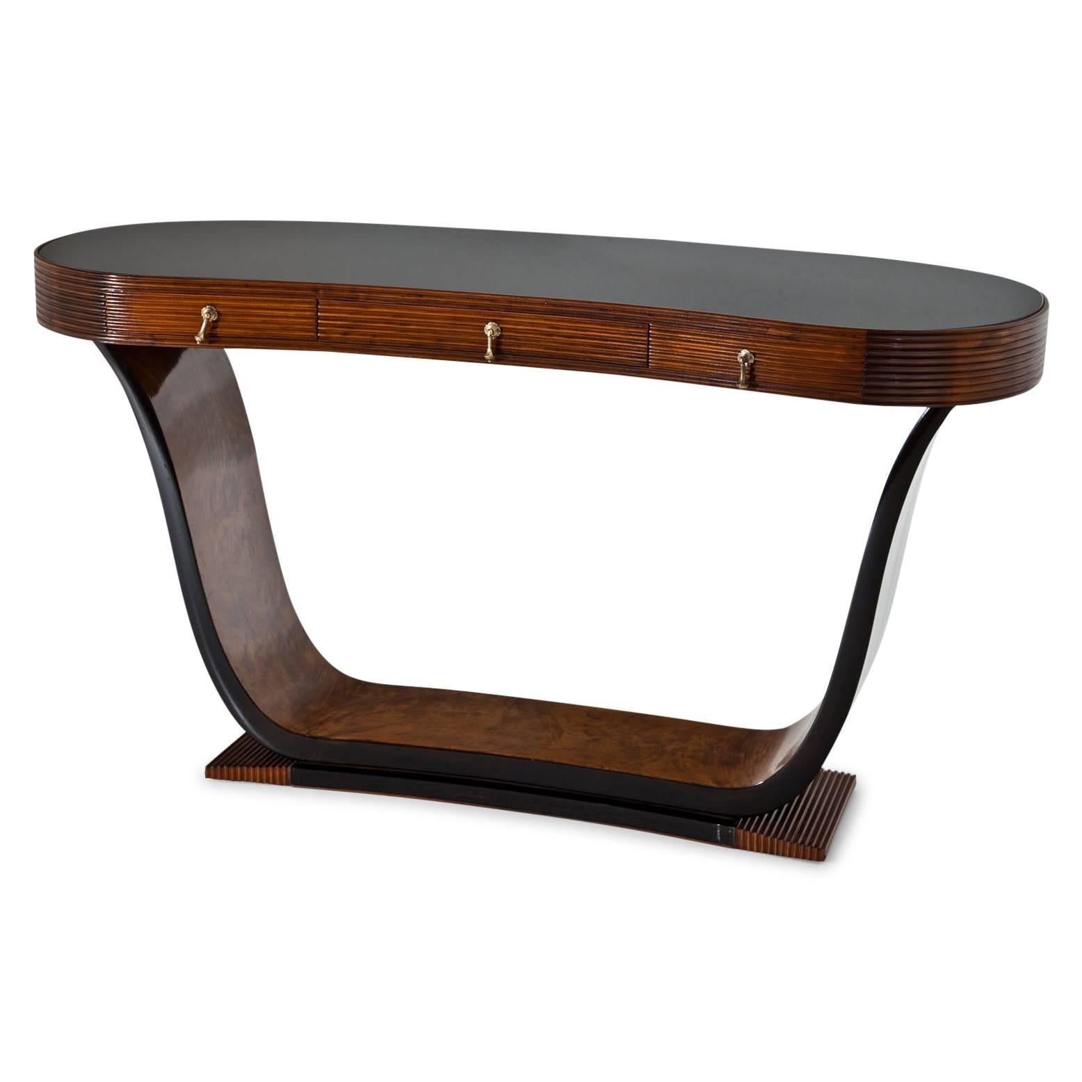 Mid-Century Modern Console Table, Italy, Mid-20th Century