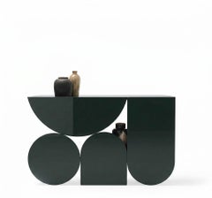 Table console Mogg Shape Console par Uto Balmoral - Laquée brillante RAL 6012