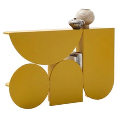 Mogg Shape Console Table by Uto Balmoral - Matte RAL 1005, Bauhaus Style