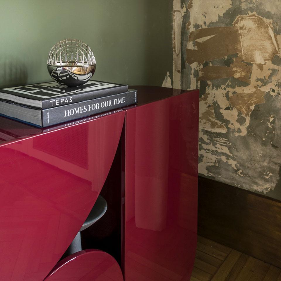 Italian Mogg Forme Table console design Uto Balmoral - Laqué brillant en vente