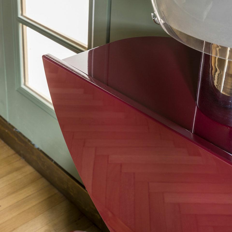 Mogg Forme Table console design Uto Balmoral - Laqué brillant Neuf - En vente à Alcamo, IT