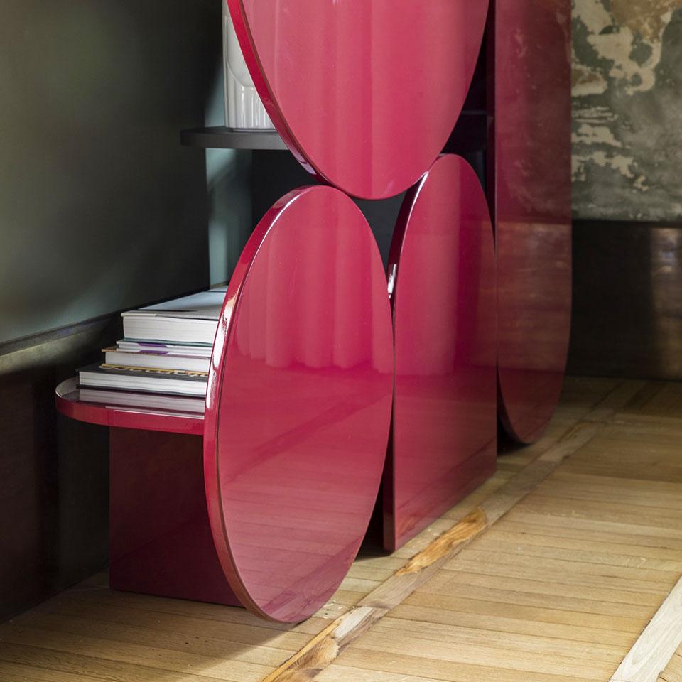 Contemporain Mogg Forme Table console design Uto Balmoral - Laqué brillant en vente