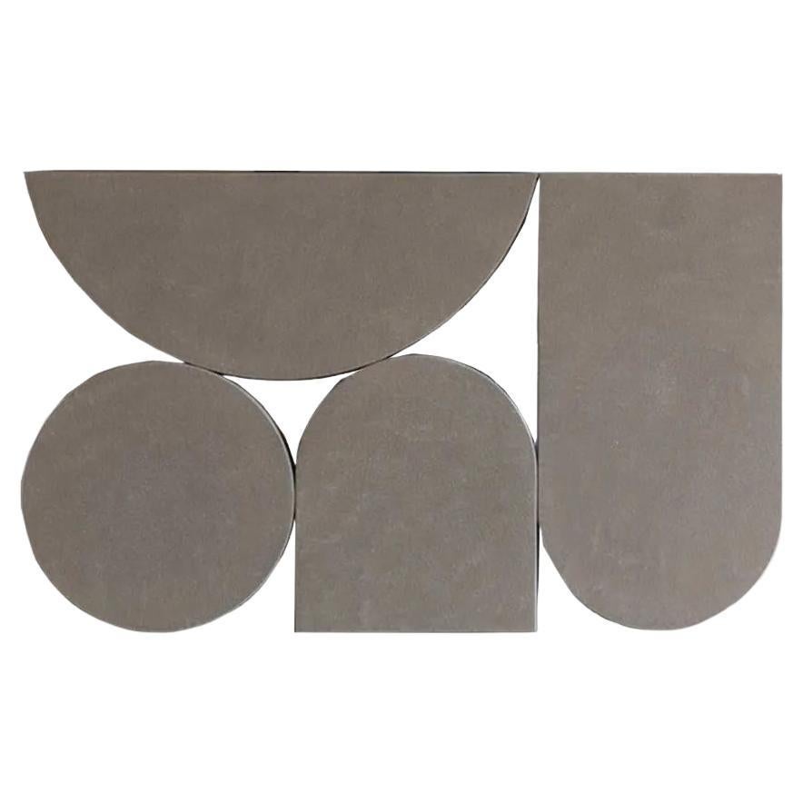 Mogg Shape Console table design Uto Balmoral - Hand-spatulated finish For Sale