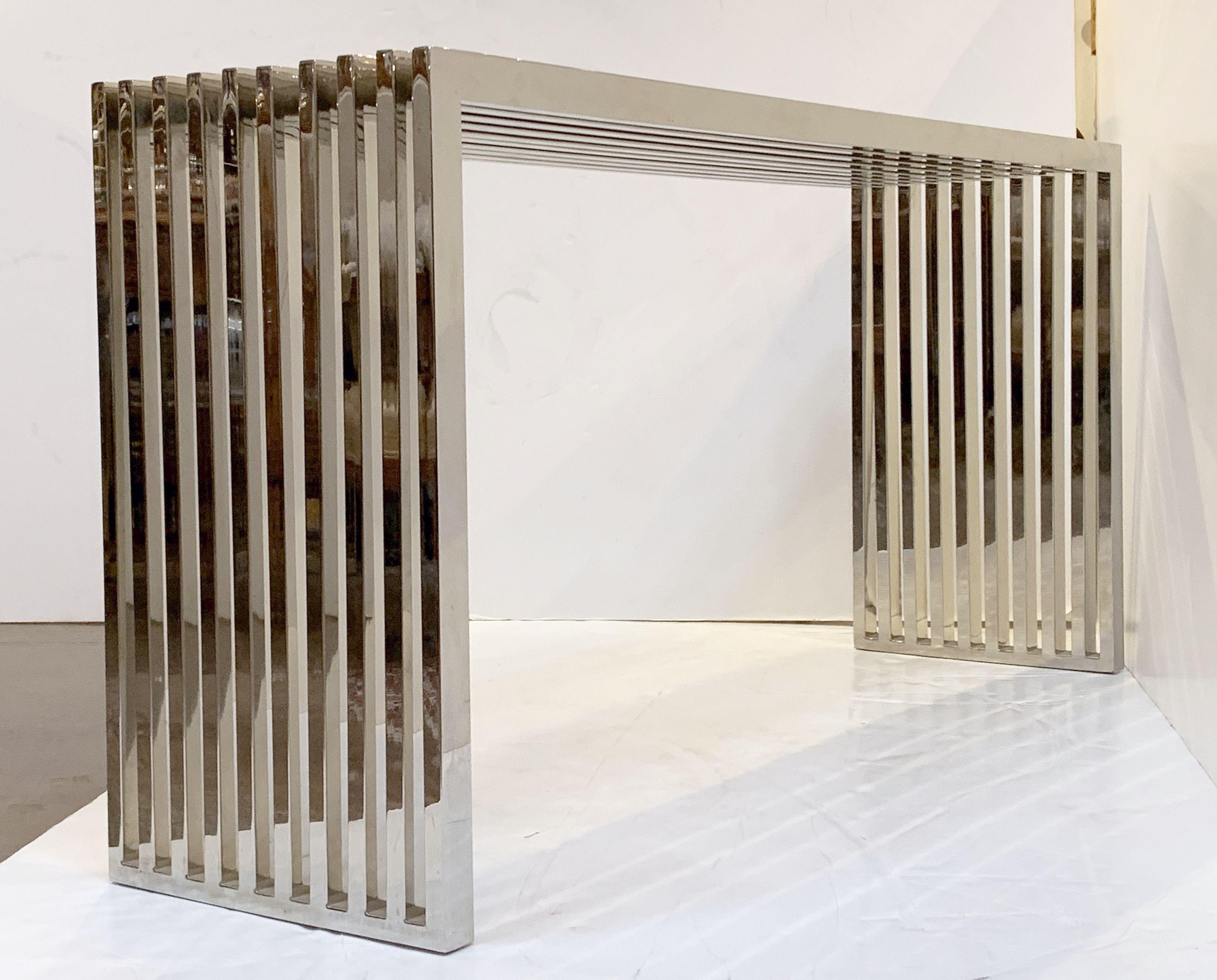 Console Table of Chrome by Eichholtz 5