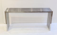 Console Table of Chrome by Eichholtz