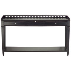 Console Table of Vintage Royalty Hint