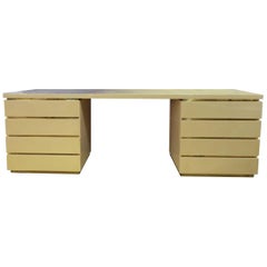 Console Table or Desk by Jean Claude Mahey for Romeo, 1970