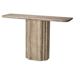 Table console - Silver Travertine Surface