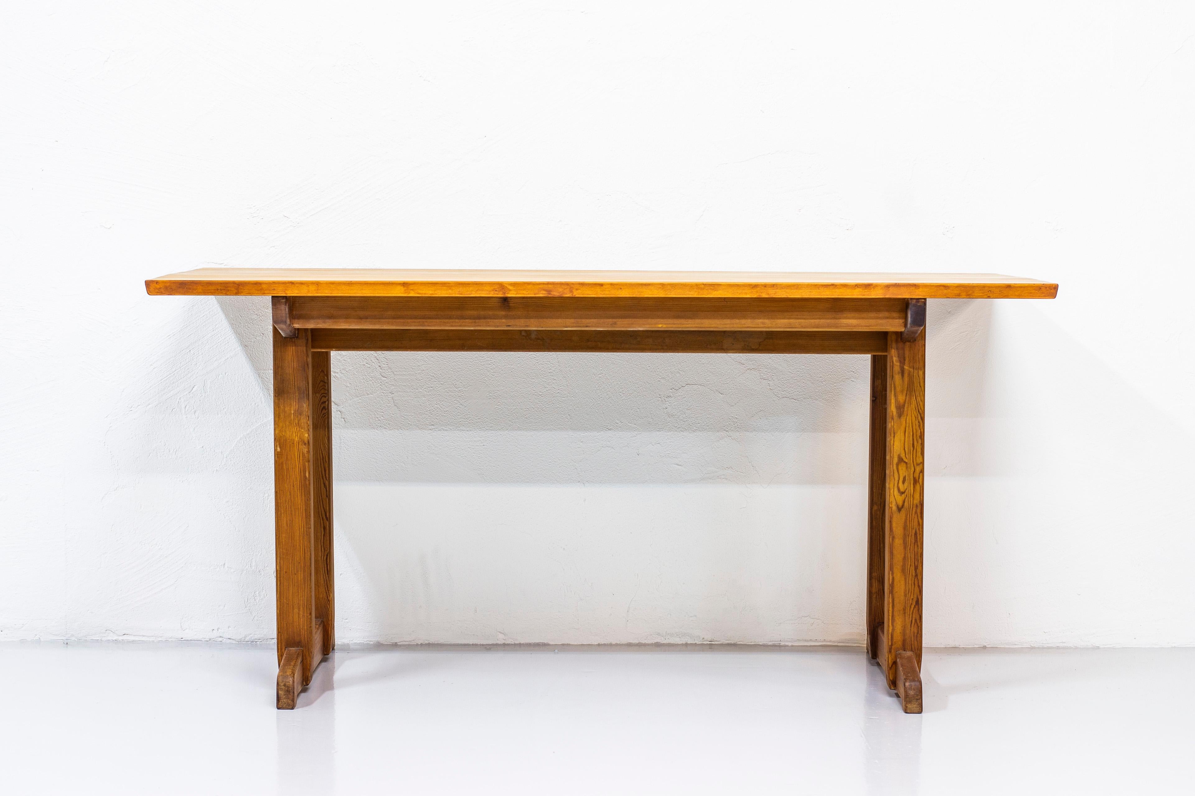Pine Console Table 