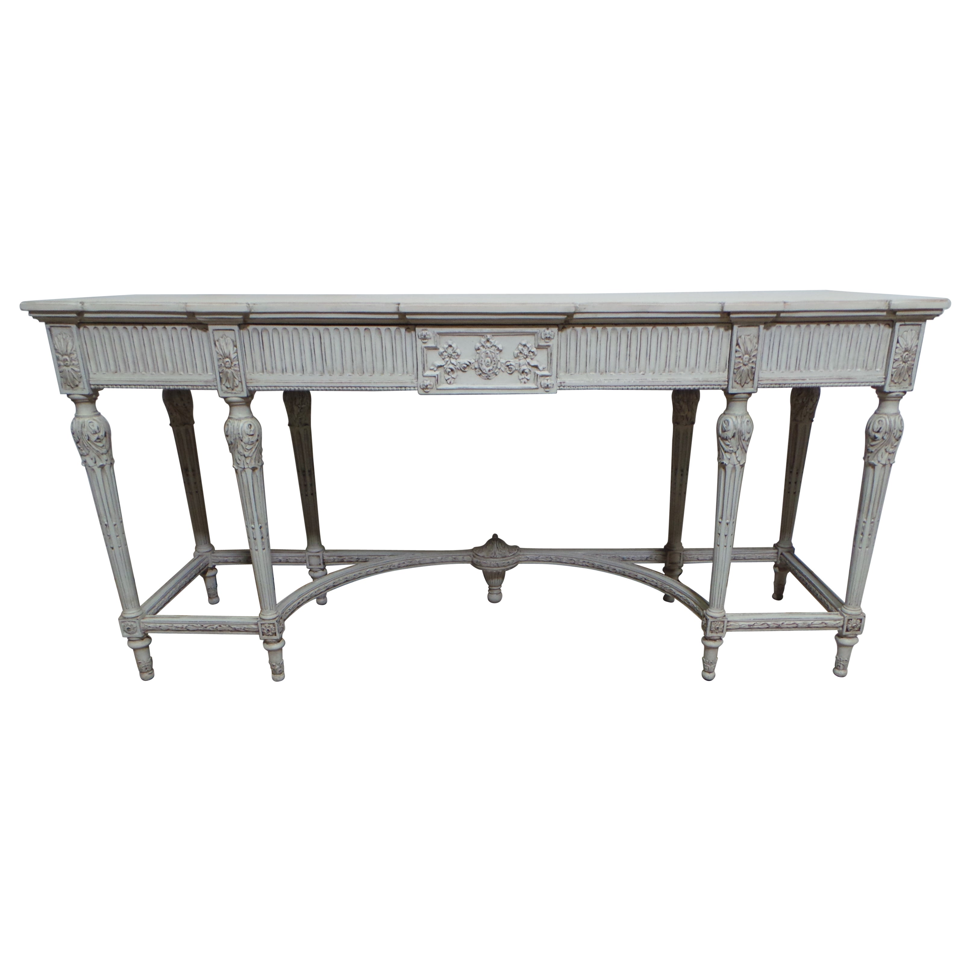 Console Table Swedish Gustavian 3 Drawer