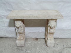 Console Table Winged Lion Base