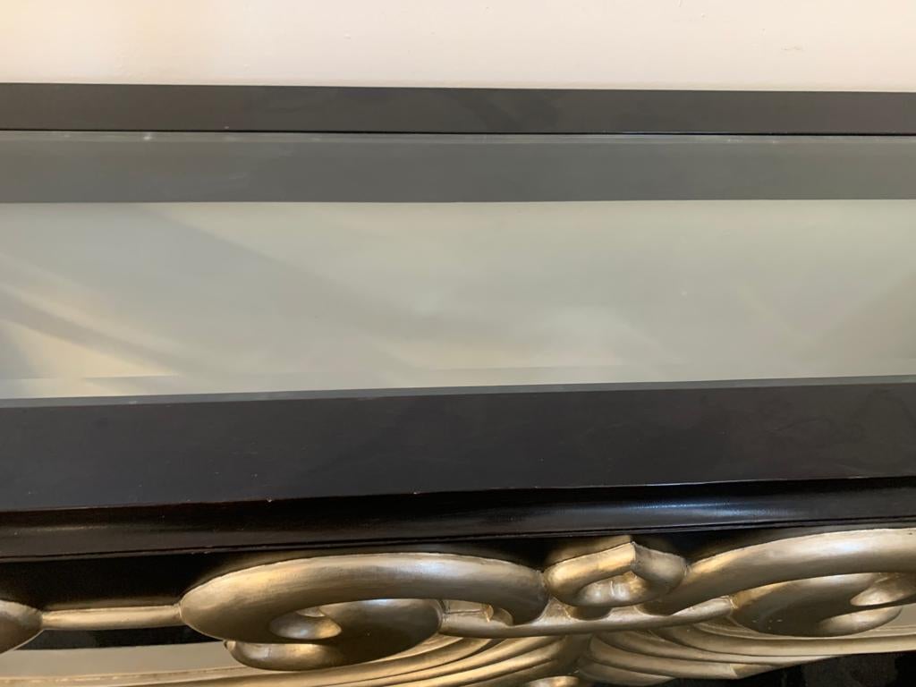 Mesa Consola con Fragmentos Art Decó, Años 70 en venta 7
