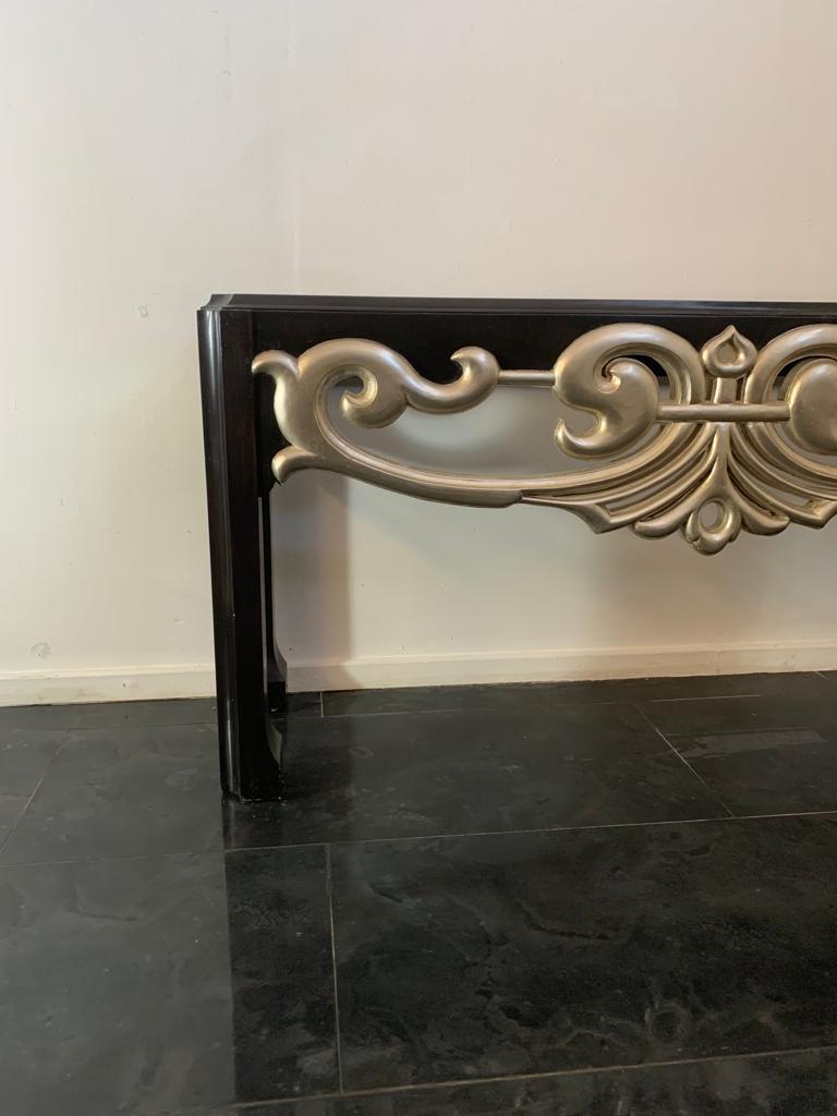 Console Table with Art Deco Fragments, 1970s For Sale 2