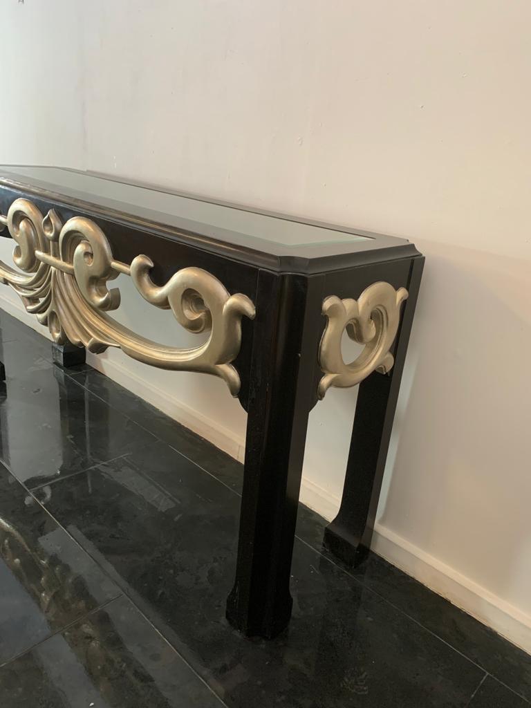 Mesa Consola con Fragmentos Art Decó, Años 70 en venta 4