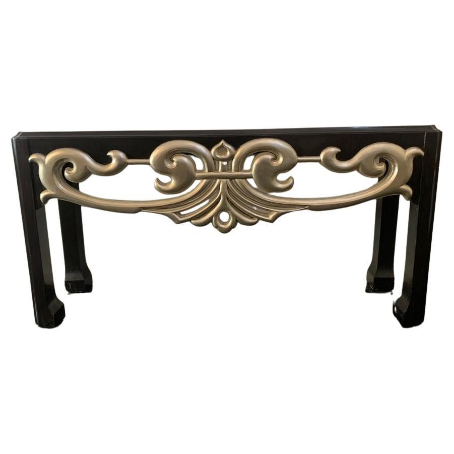 Console Table with Art Deco Fragments, 1970s For Sale