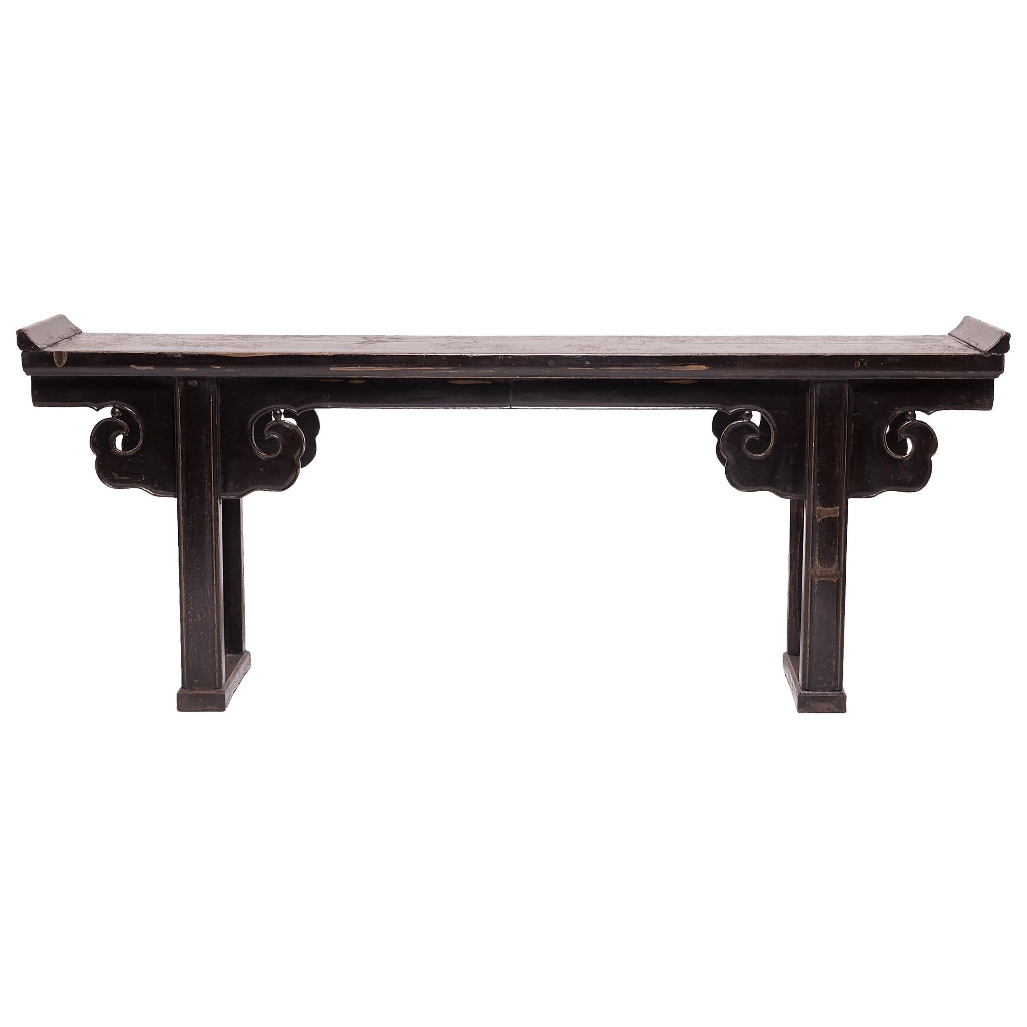 Console Table with Cloud Spandrels