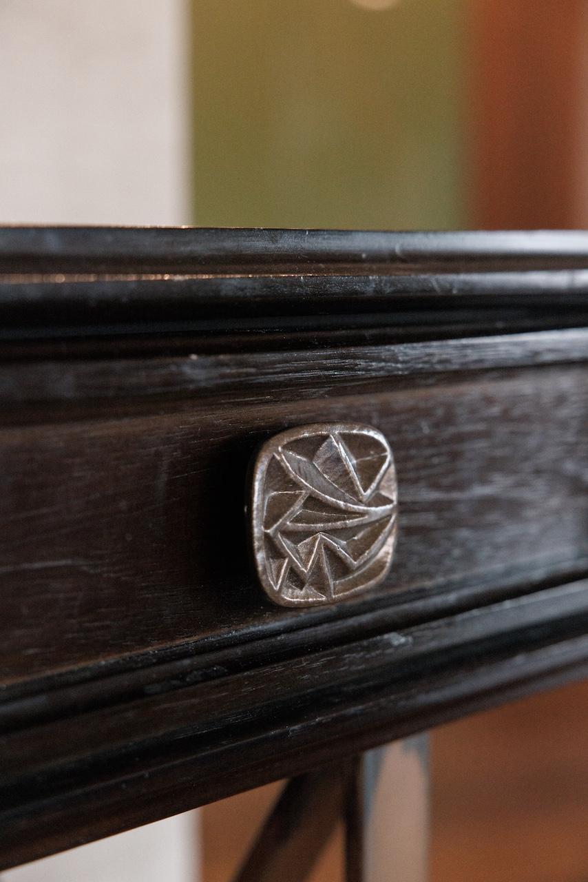 Console Table w/ Drawers from ABC Modern, from ANDY COHEN'S Personal Collection In Fair Condition In Long Island City, NY