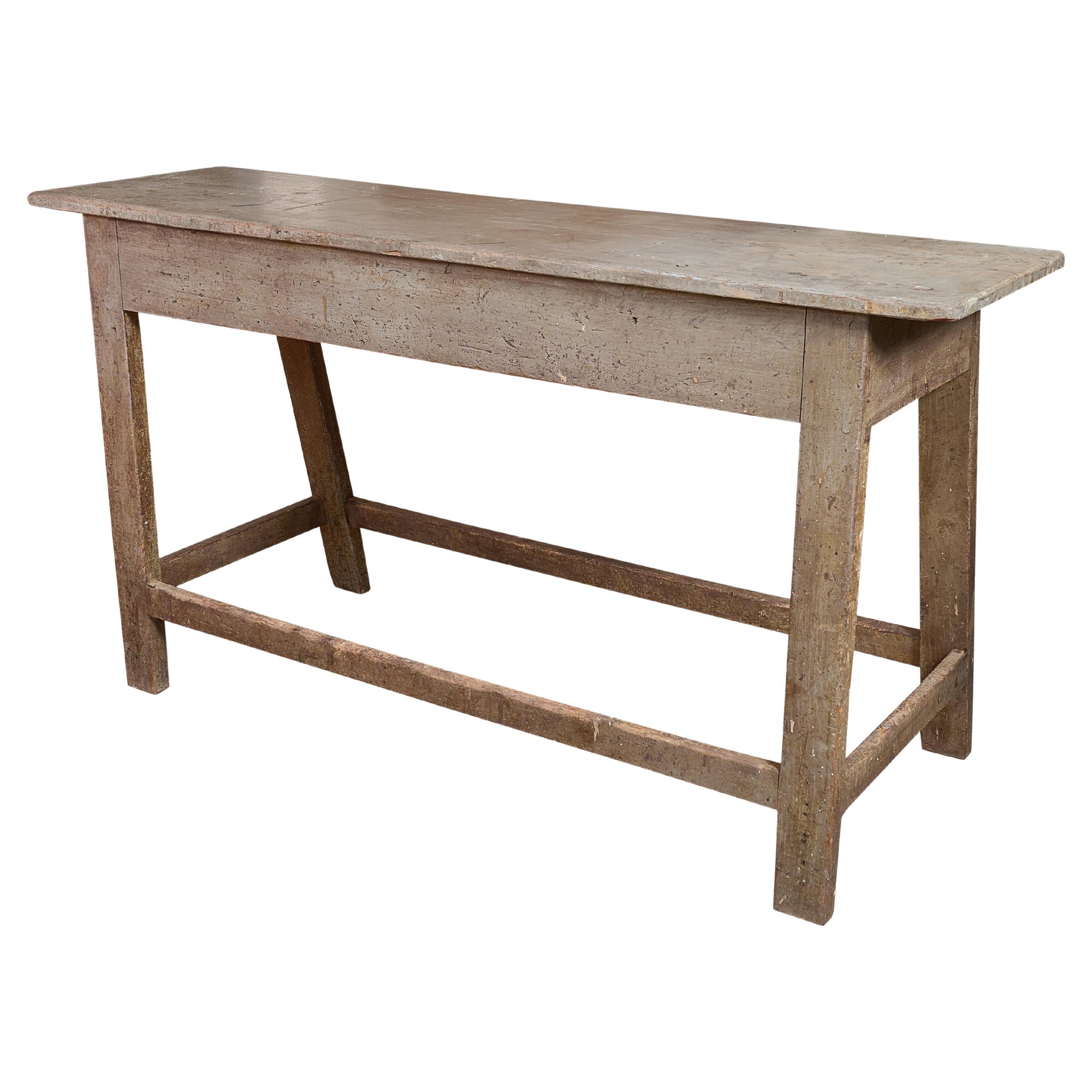 Console Table with Great Patina