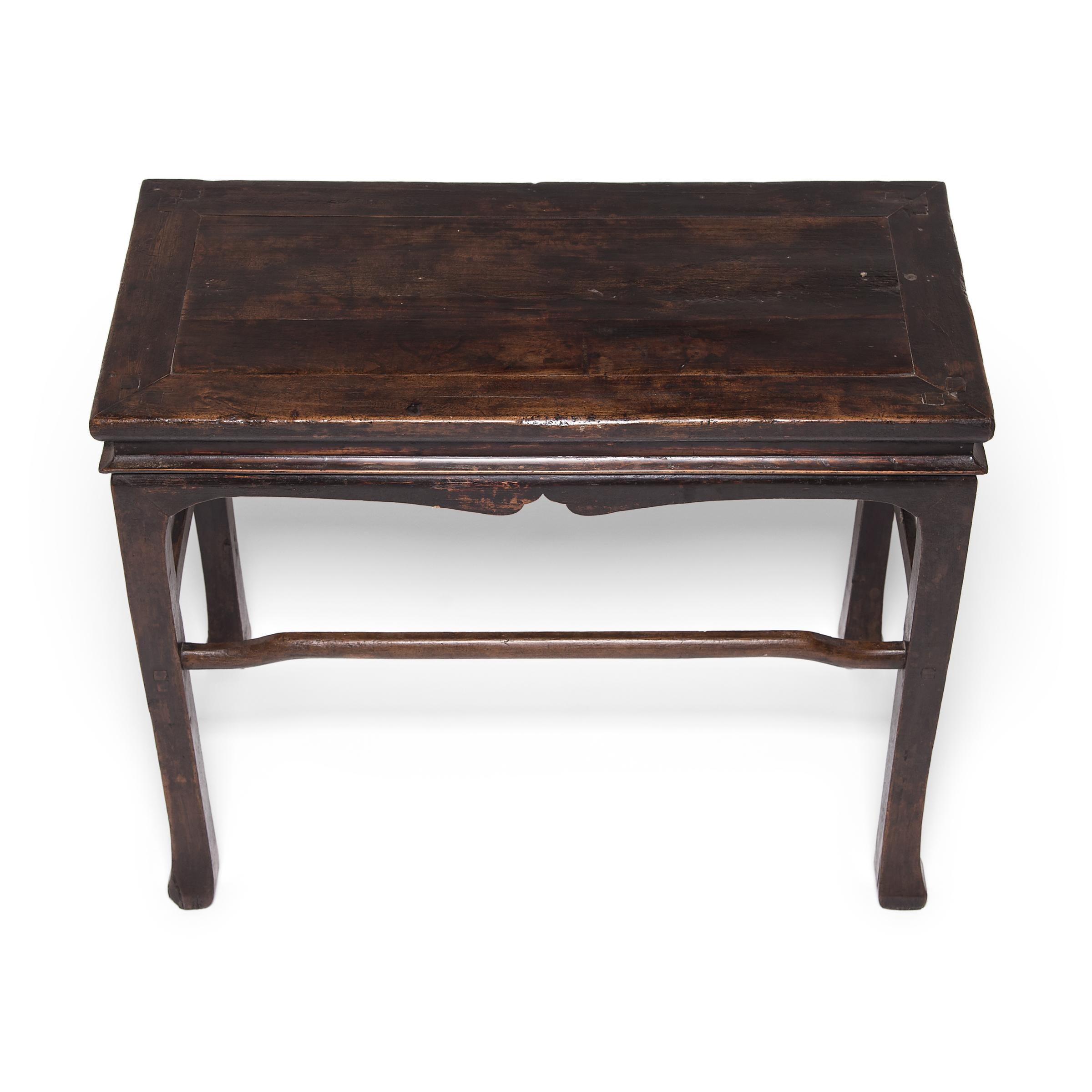 Qing Console Table with Humpback Stretchers