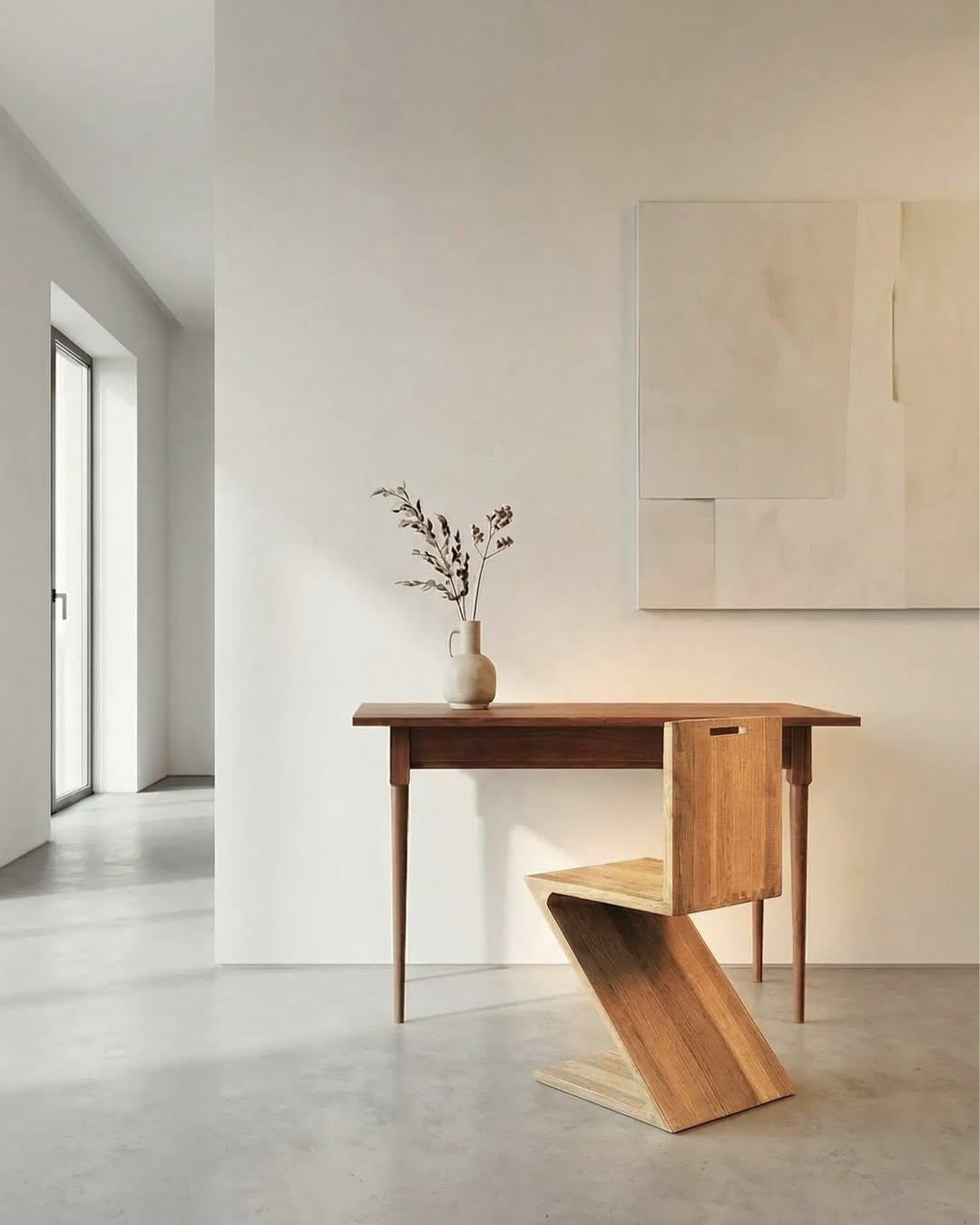 Console table with opening leaves Alivar Mvsevm 69 design The Shakers ...