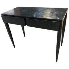 Console Table/ Writing Desk in Gio Ponti Style, Ma+39 Custom Piece