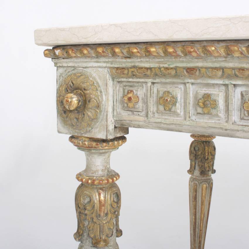 Louis XVI Console Table, Saxony, 1770-1780 For Sale