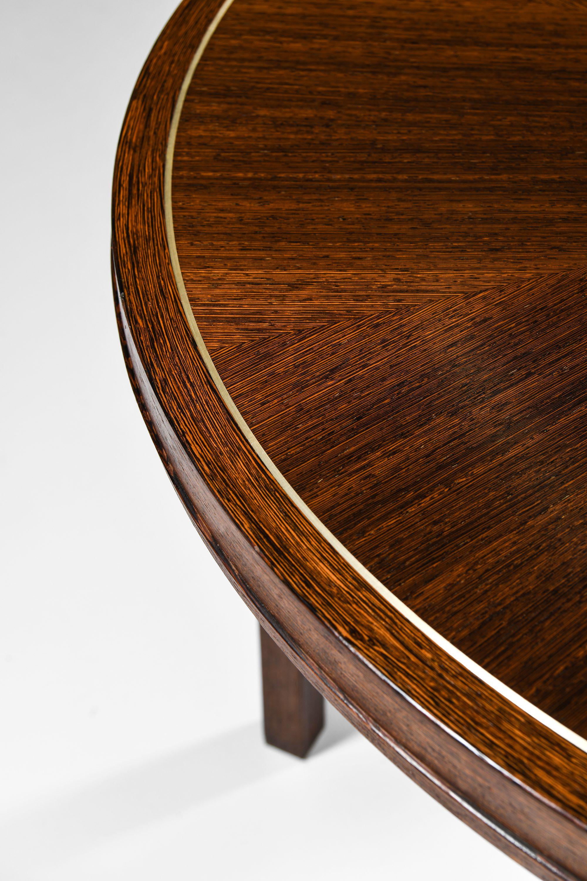 Console Tables in Wengé and Aluminium by Torsten Thorup & Claus Bonderup, 1950's For Sale 1