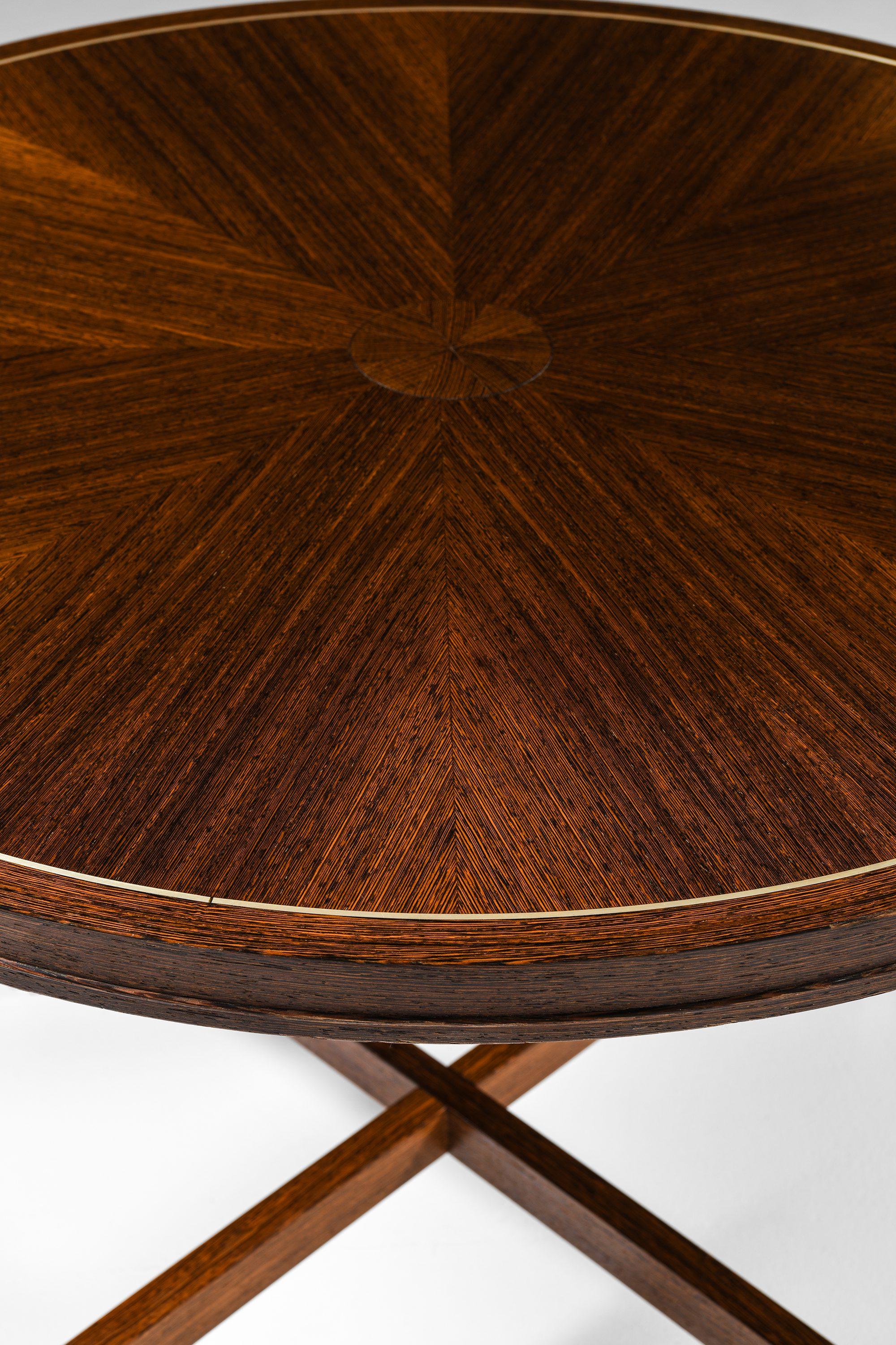 Console Tables in Wengé and Aluminium by Torsten Thorup & Claus Bonderup, 1950's For Sale 2