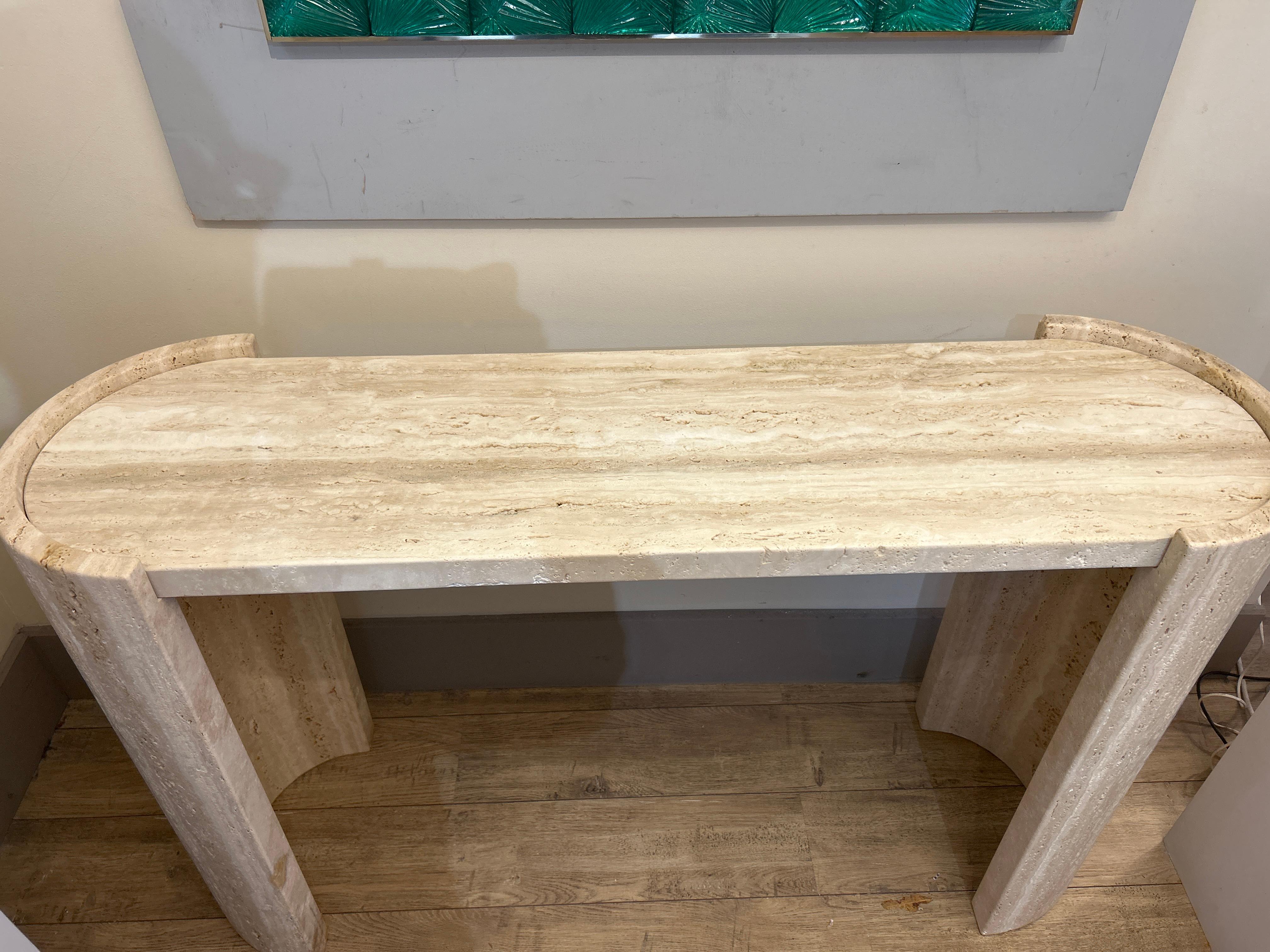 Consola travertin en venta 1