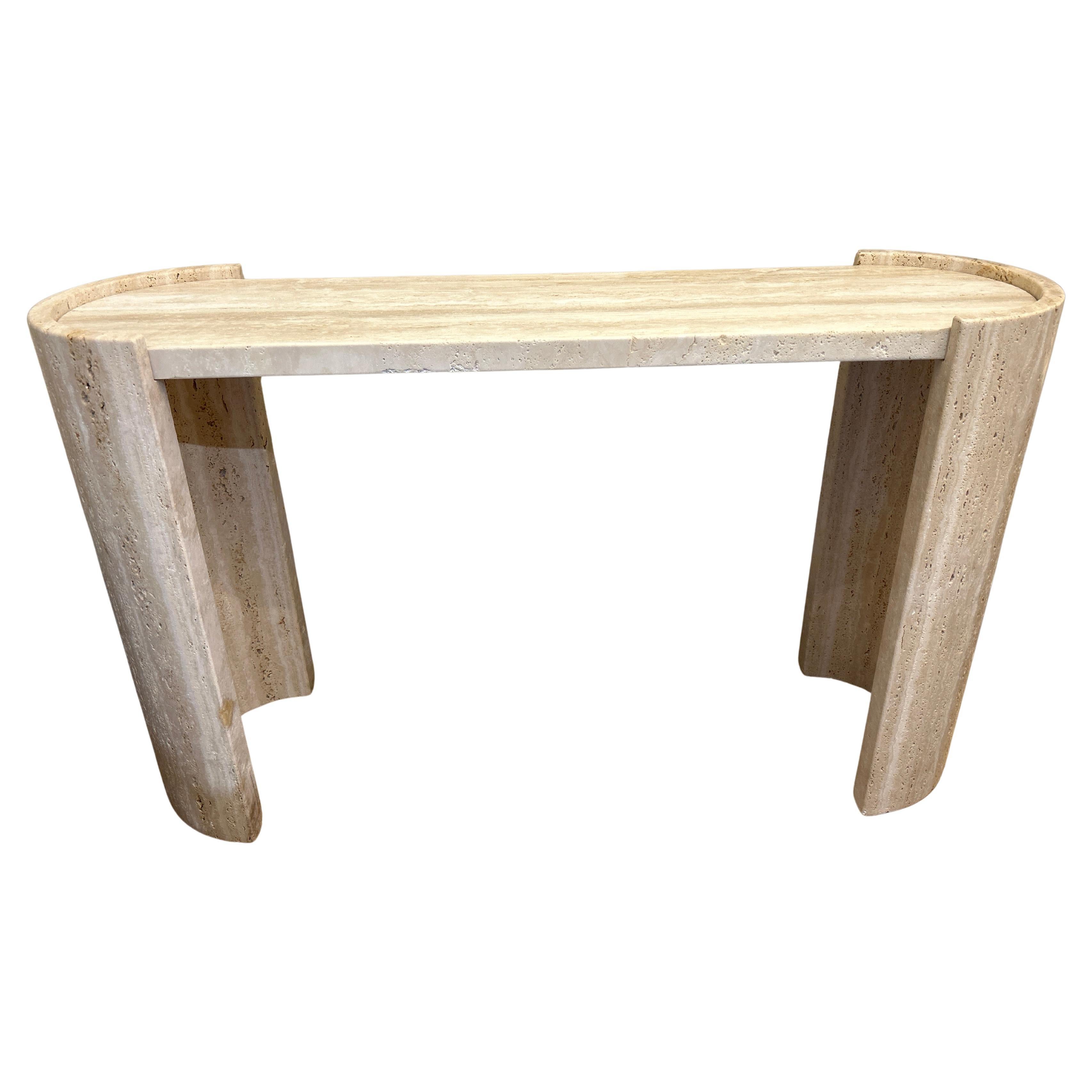 Consola travertin