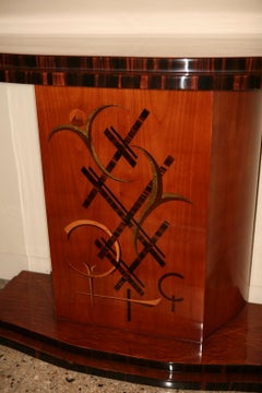 Console Viennese Secession, 1900, in wood